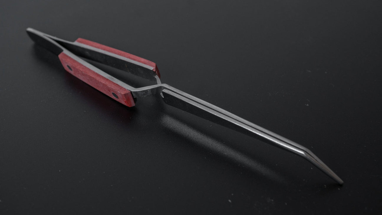 ANEX Reverse Action Tweezer 75mm with Grip (#155)