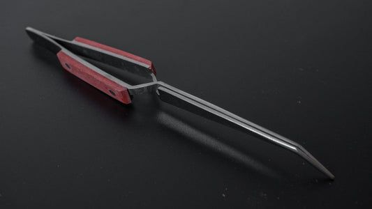 ANEX Reverse Action Tweezer 75mm with Grip (#155)