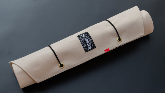 HI-CONDITION Hanpu Canvas 9 Pockets Knife Roll Kinari
