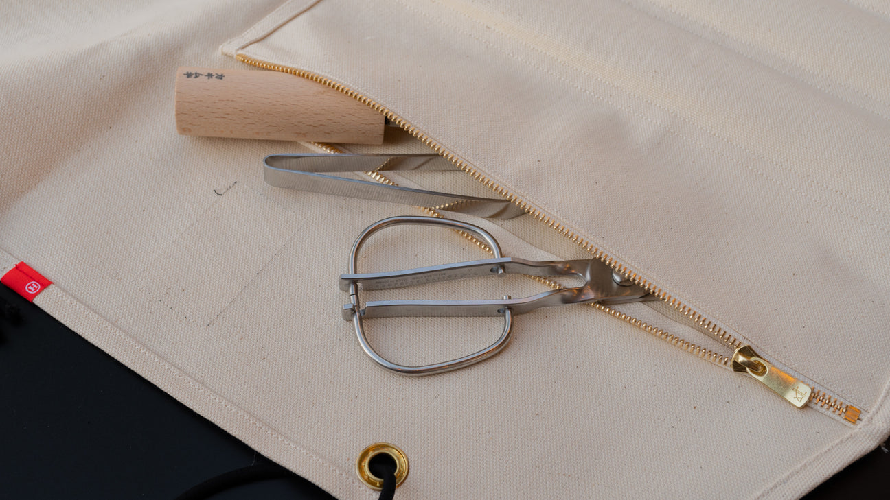 HI-CONDITION Hanpu Canvas 9 Pockets Knife Roll Kinari