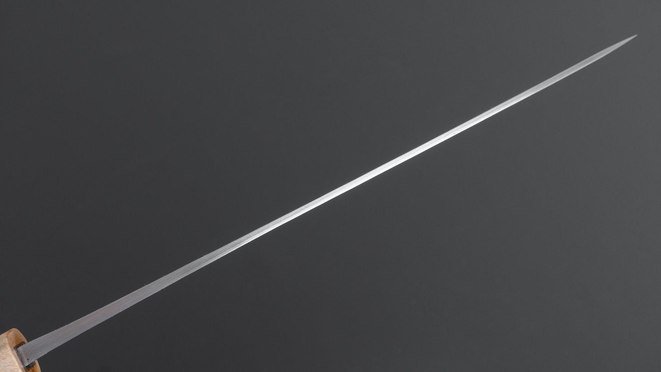 Hitohira TD SLD Tsuchime Gyuto 210mm Walnut Handle