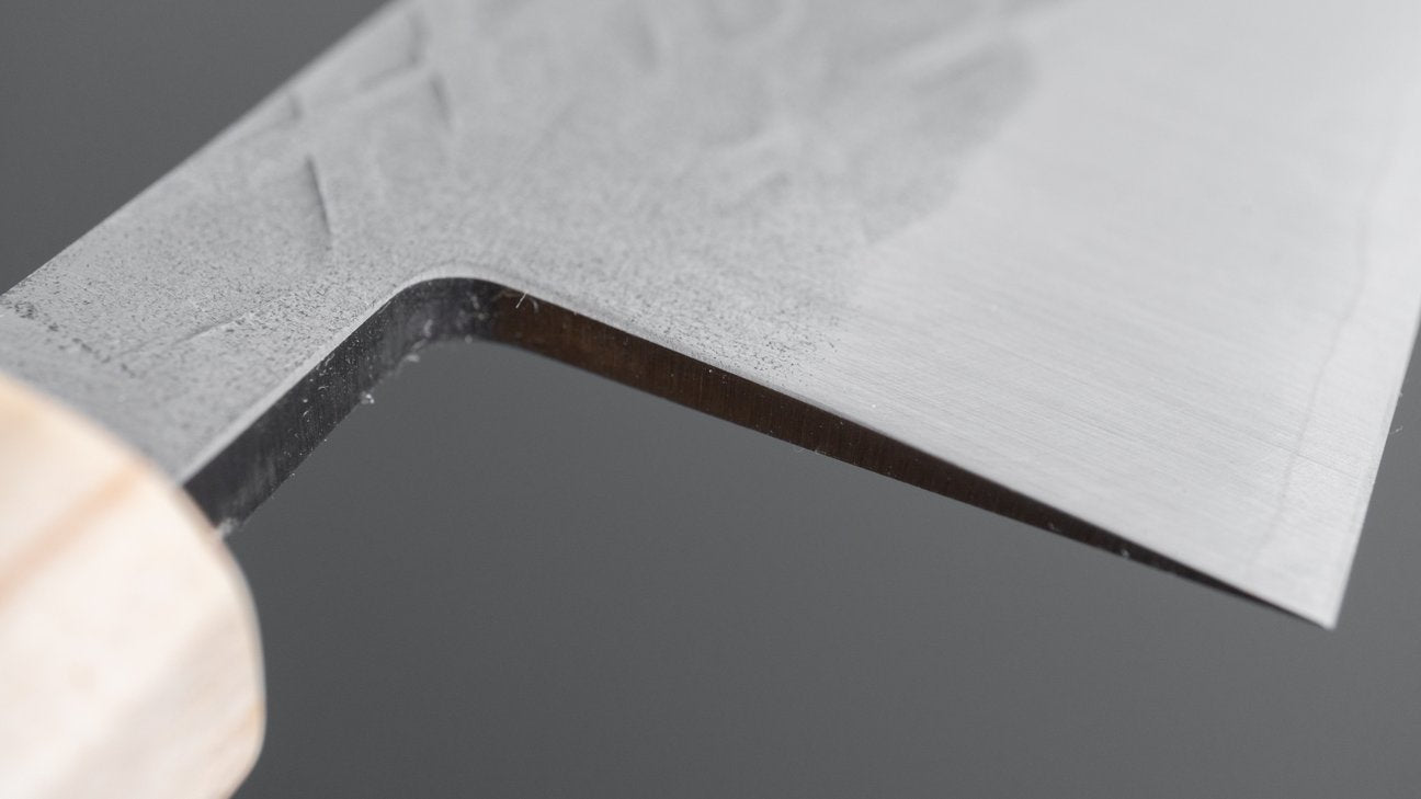 Hitohira TD SLD Tsuchime Gyuto 210mm Walnut Handle