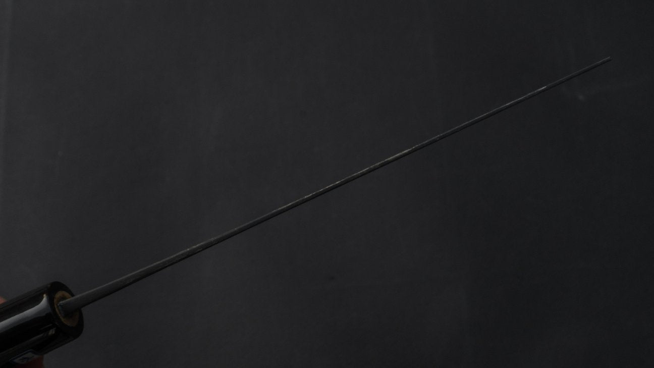 Morihei Munetsugu Blue #2 Kurouchi Nakiri 165mm Ho Wood Handle