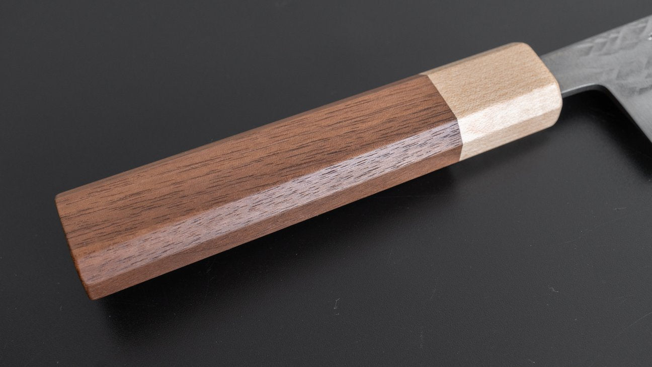 Hitohira TD SLD Tsuchime Honesuki Kaku 150 mm walnoot handvat 