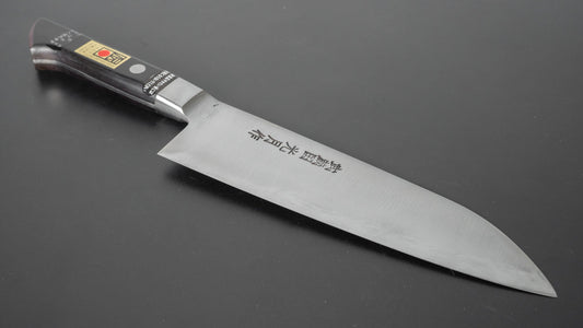Kogetsu Carbon Santoku 180 mm Pakka-handvat