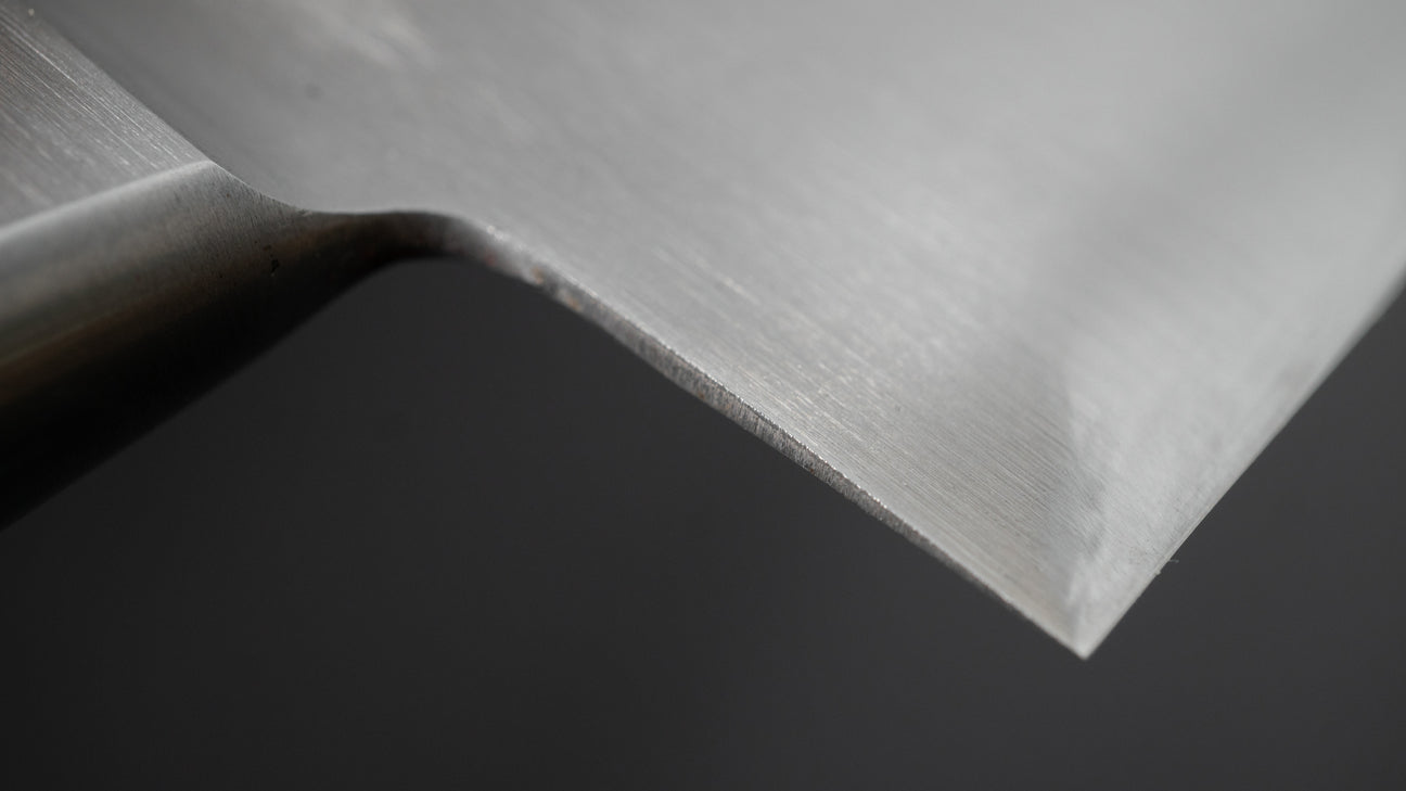 Kogetsu Carbon Santoku 180 mm Pakka-handvat 