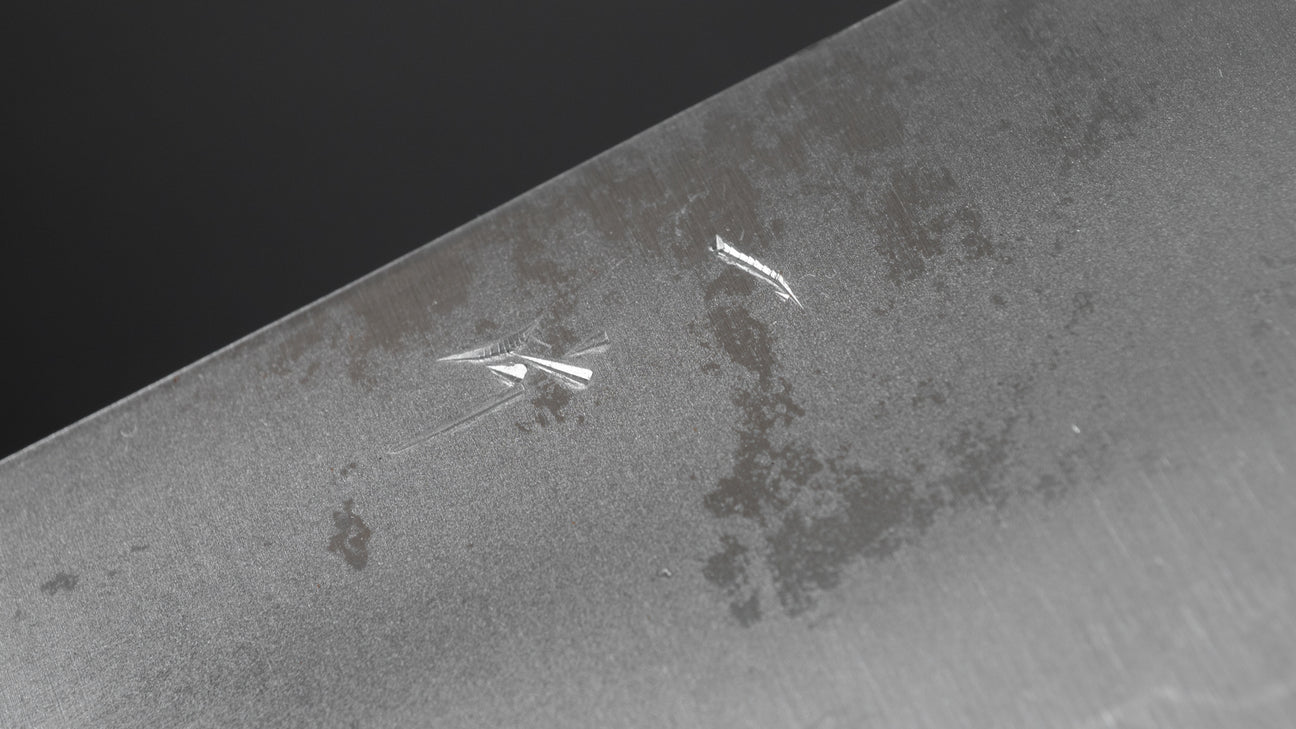 Hitohira GR Blue #2 Damascus Nakiri 165mm Ho Wood Handle