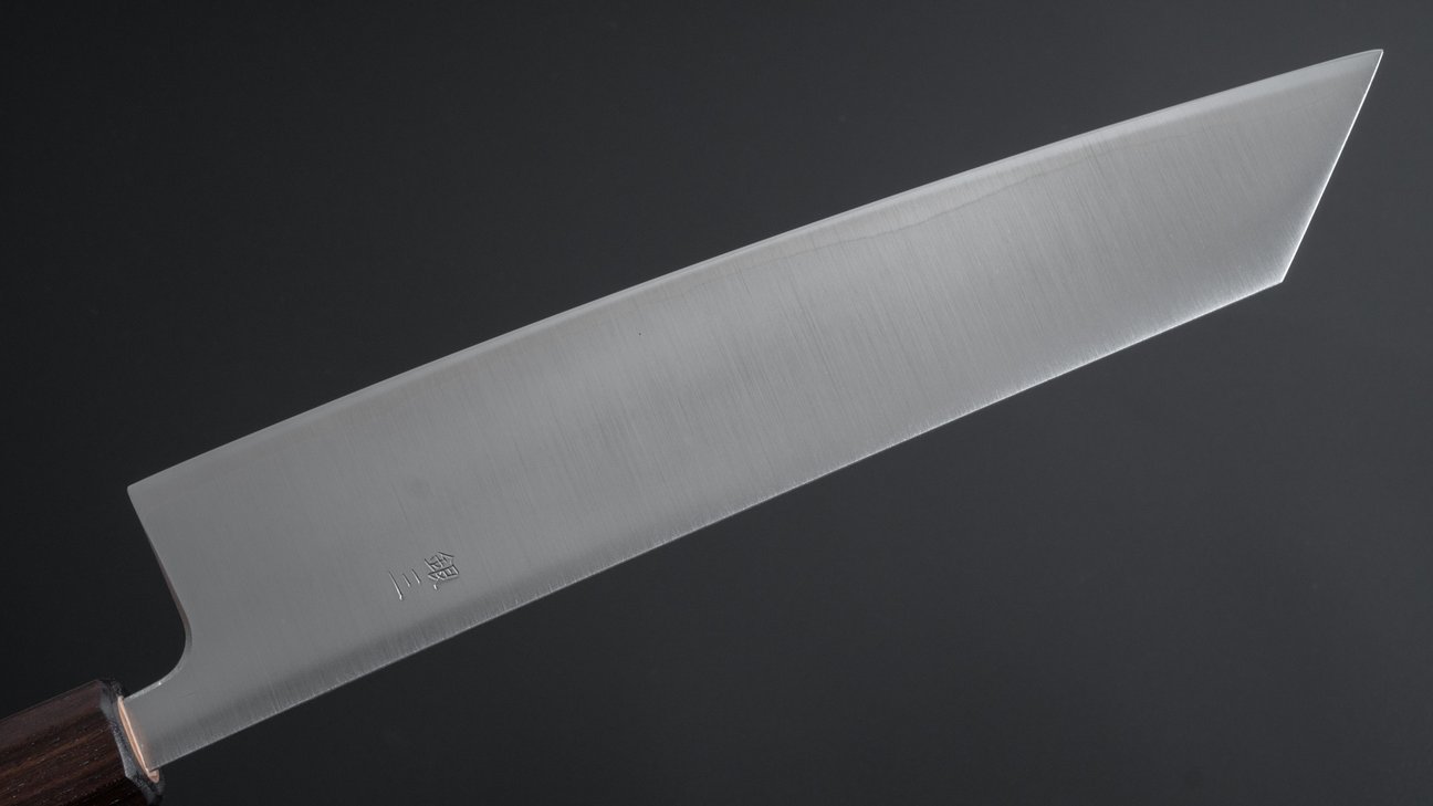 Hitohira Futana S3 Migaki Kiritsuke Gyuto 240 mm kersenhouten handvat