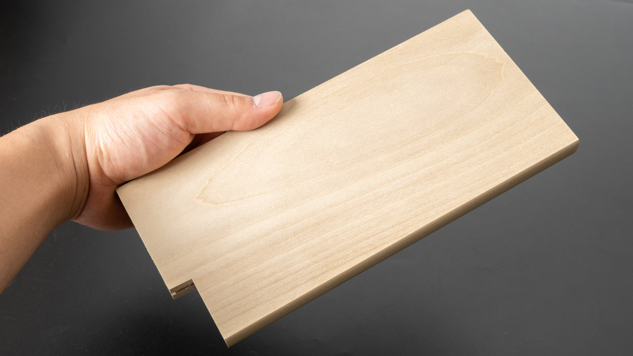 Hitohira Mumei Ho Wood Saya Chinees hakmes 180 mm (klassiek)