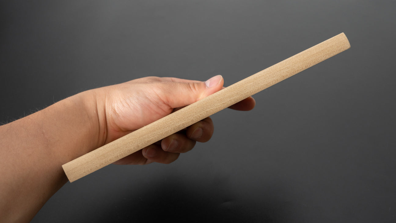 Hitohira Mumei Ho Wood Saya Chinees hakmes 180 mm (klassiek)