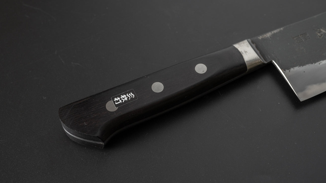 Morihei Hisamoto Kurouchi White #1 Gyuto 210mm Pakka Handle (Fine Finish)