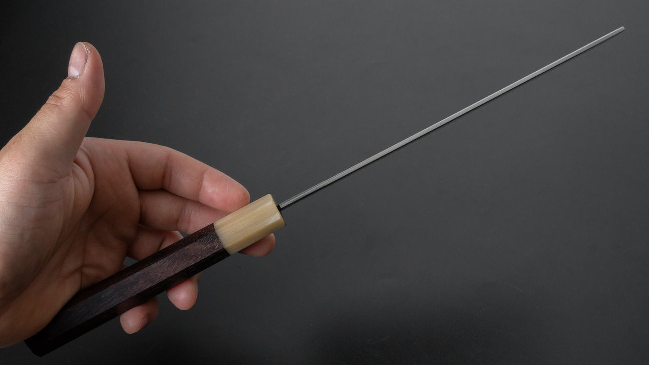 Tetsujin Blue #2 Kasumi Nakiri 180 mm Taihei palissander handvat