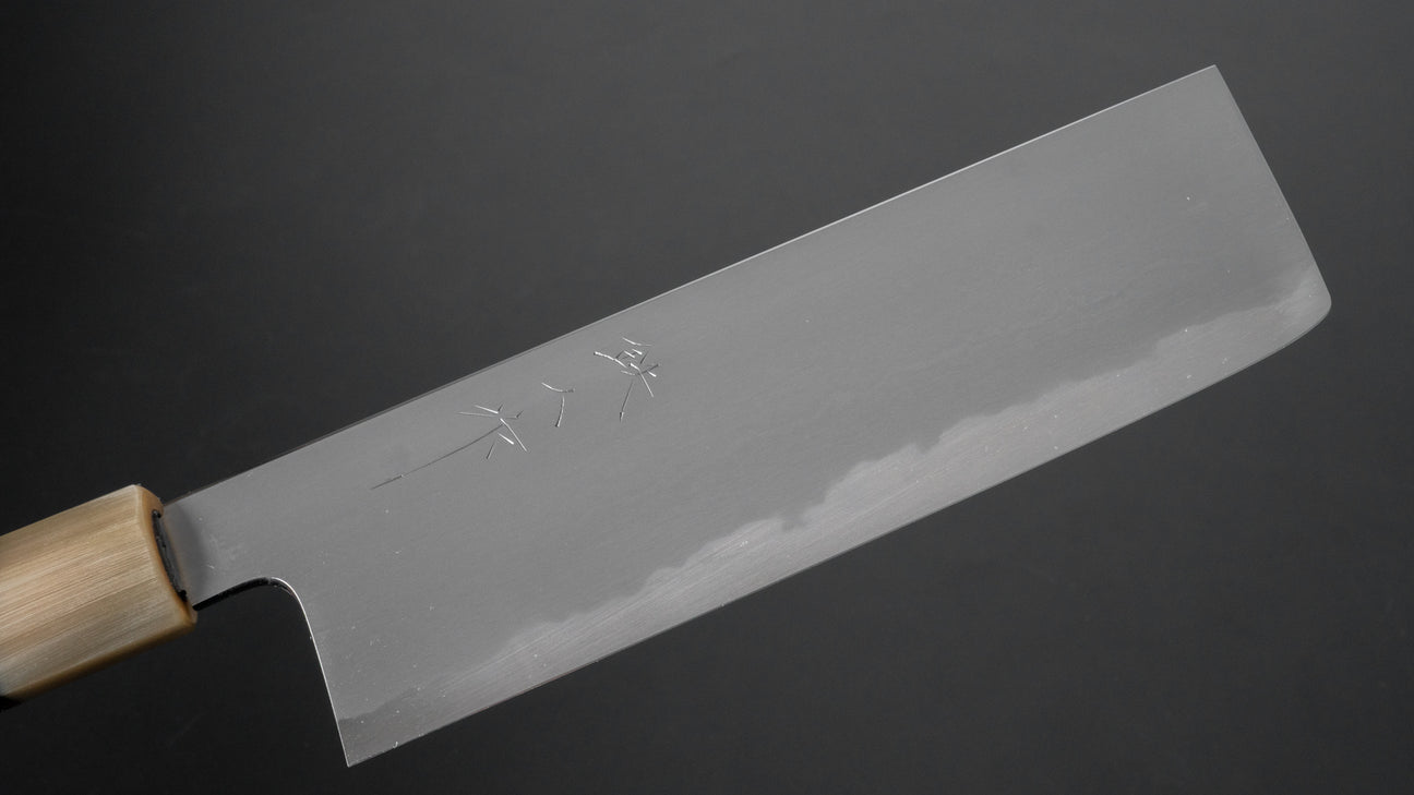 Tetsujin Blue #2 Kasumi Nakiri 180 mm Taihei palissander handvat