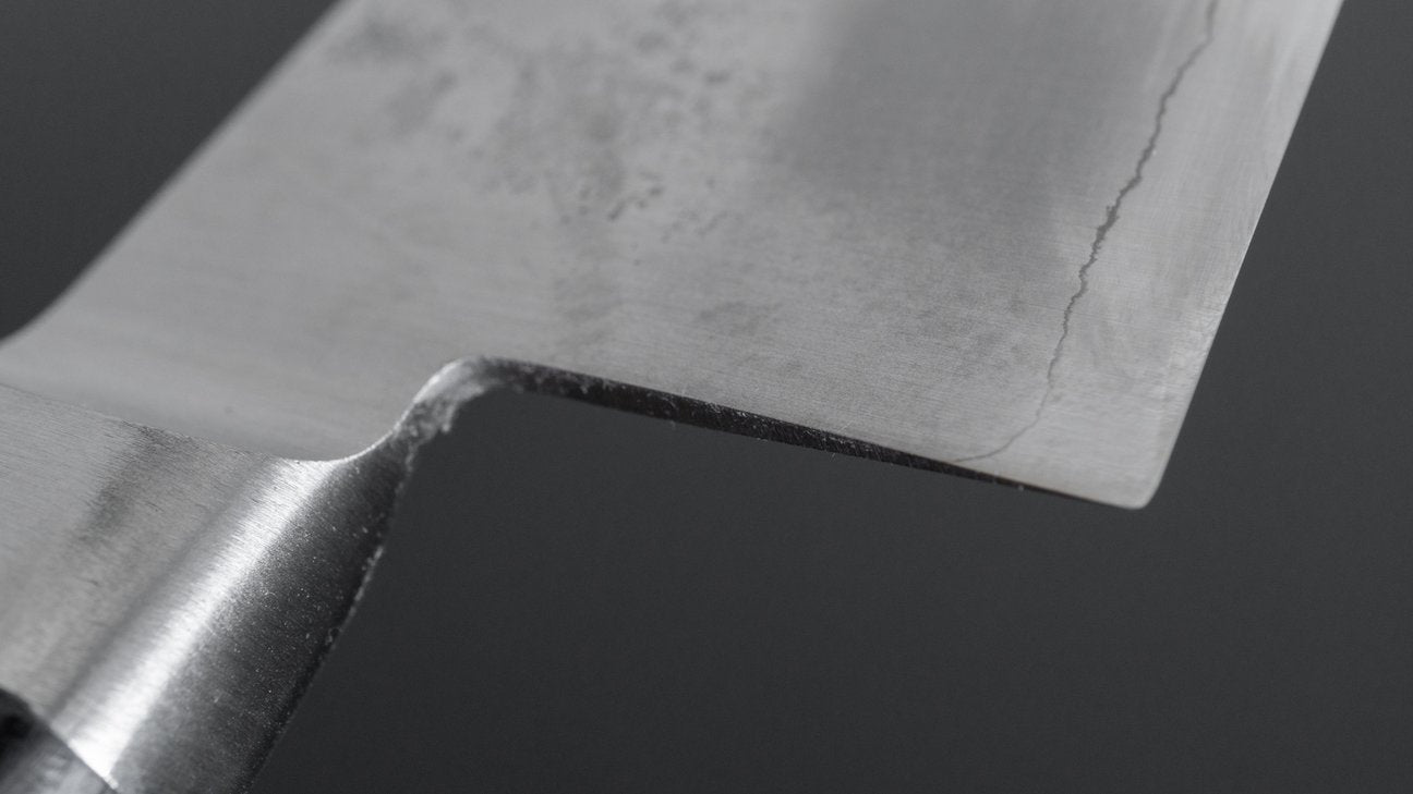 Hitohira Futana S3 Nashiji Santoku 180mm Pakka Handle (Yo)