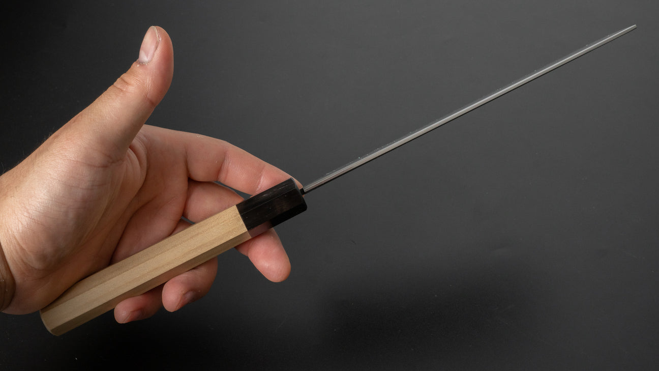 Tetsujin Blue #2 Kasumi Nakiri 180 mm Ho houten handvat