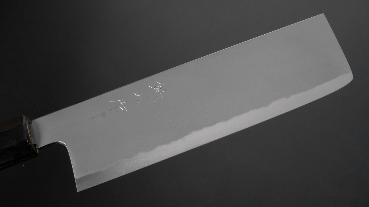 Tetsujin Blue #2 Kasumi Nakiri 180 mm Ho houten handvat