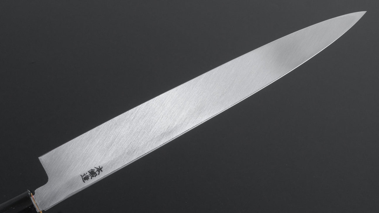 Morihei Munetsugu White #2 Yanagiba 270mm Ho Wood Handle