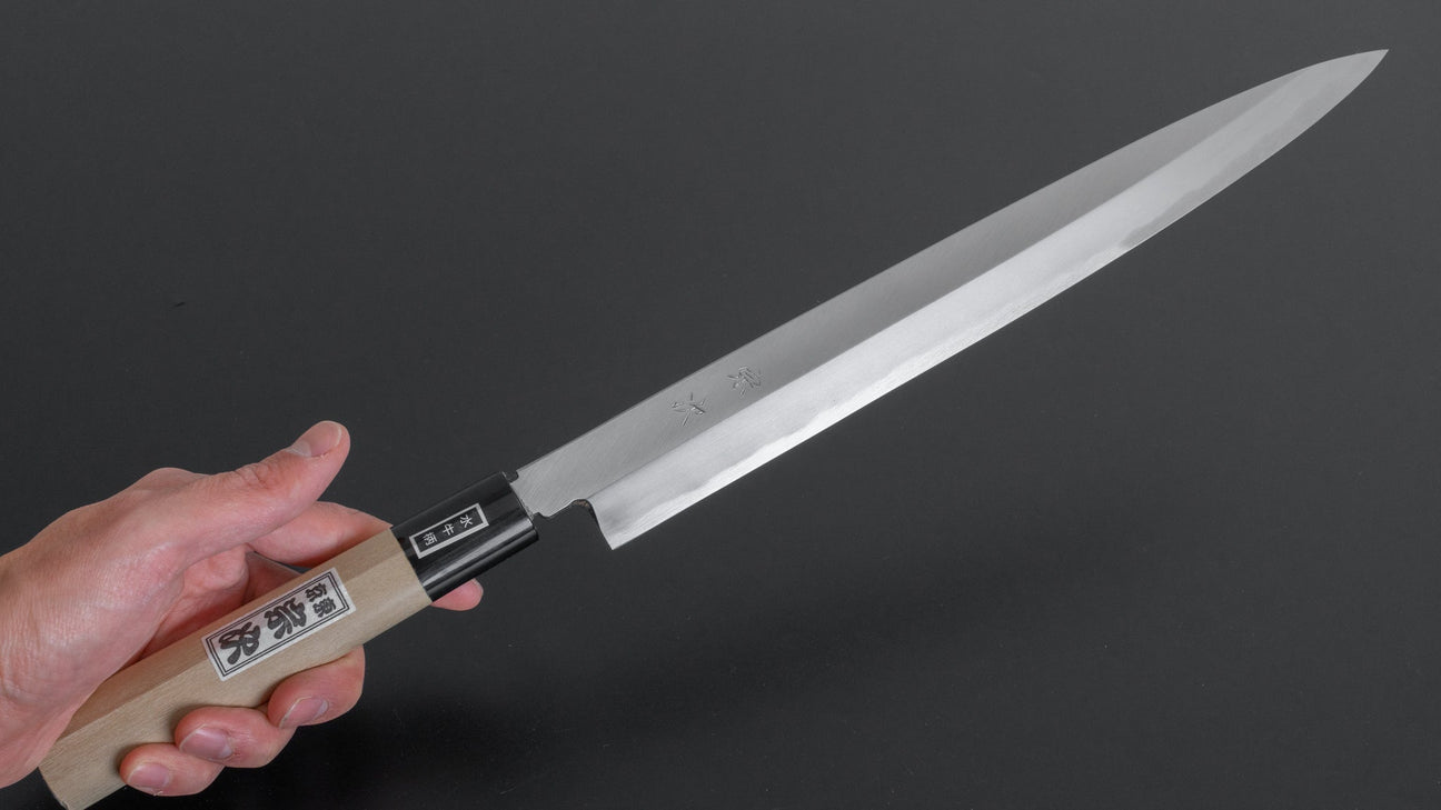 Morihei Munetsugu White #2 Yanagiba 300mm Ho Wood Handle