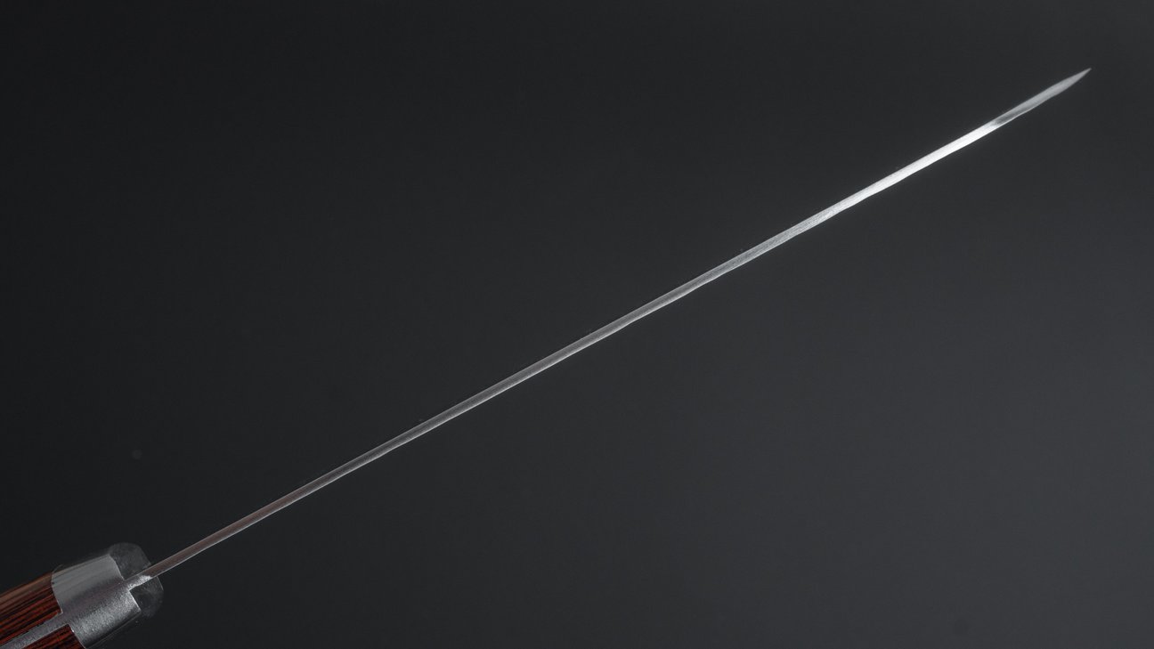 Hitohira NM Tsuchime Gyuto 180mm Imitation Mahogany Handle