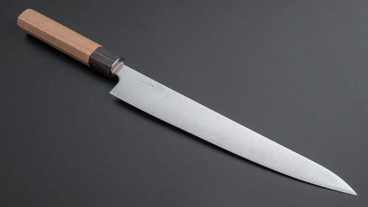 Hitohira Futana S3 Migaki Sujihiki 240mm Cherry Wood Handle