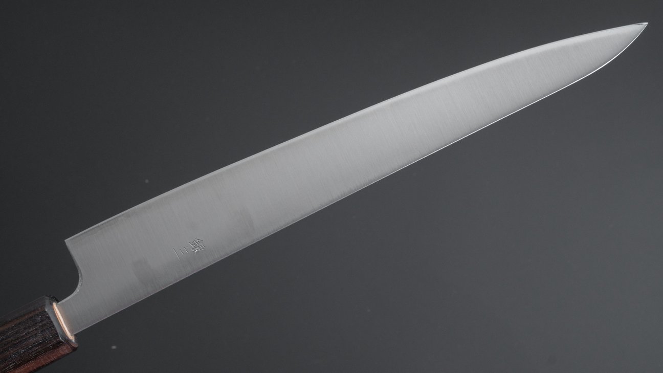 Hitohira Futana S3 Migaki Sujihiki 240mm Cherry Wood Handle