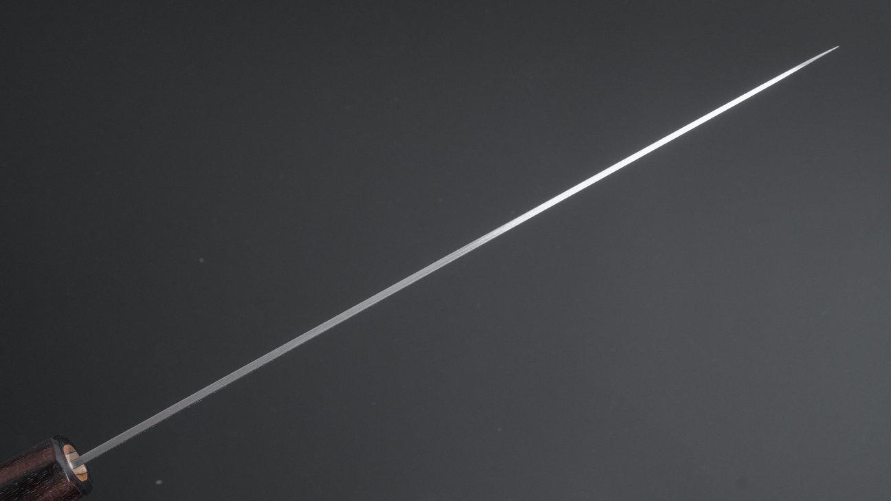 Hitohira Futana S3 Migaki Sujihiki 240mm Cherry Wood Handle