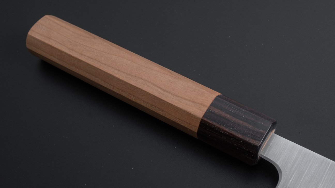 Hitohira Futana S3 Migaki Sujihiki 240mm Cherry Wood Handle