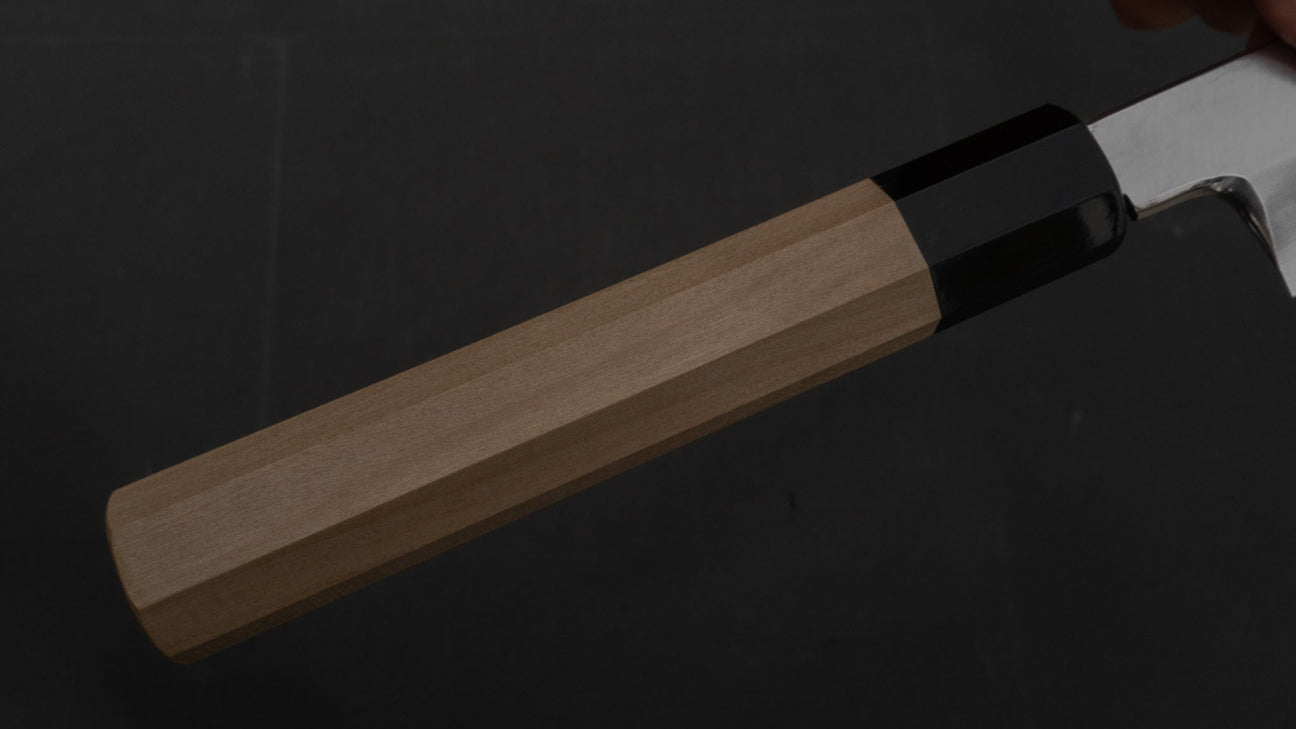 Hitohira Kikuchiyo Mosuke Silver #3 Yanagiba 300mm Ho Wood Handle (Saya)