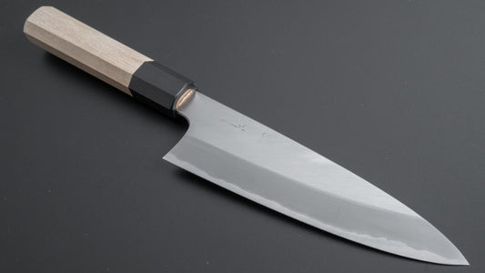 Hitohira Togashi White #1 Stainless Clad Utility 165mm Ho Wood Handle