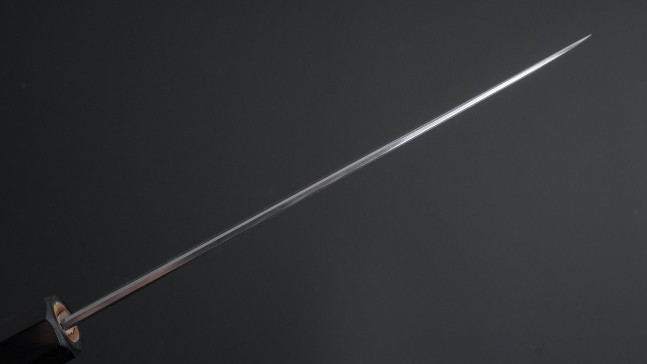 Hitohira Togashi White #1 Stainless Clad Utility 165mm Ho Wood Handle