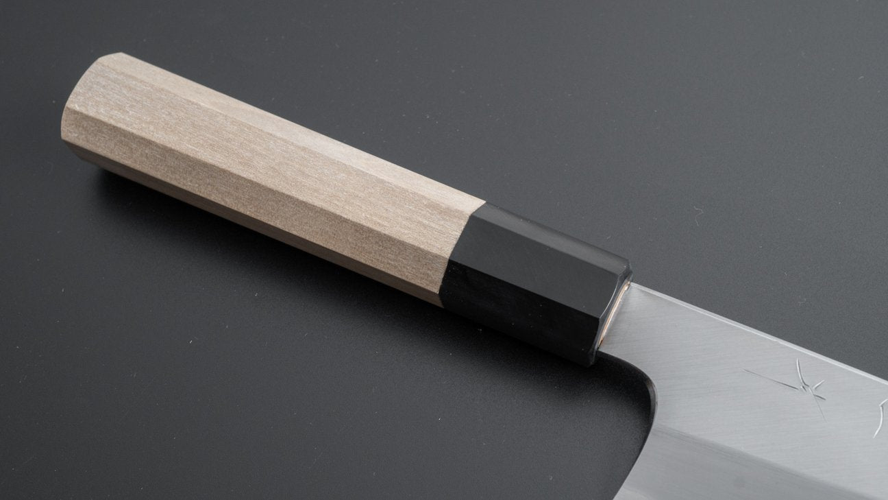 Hitohira Togashi White #1 Stainless Clad Utility 165mm Ho Wood Handle