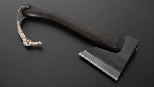 Mizuno Warikomi Jikata Ax 570g Burnt Oak Handle (Curved)