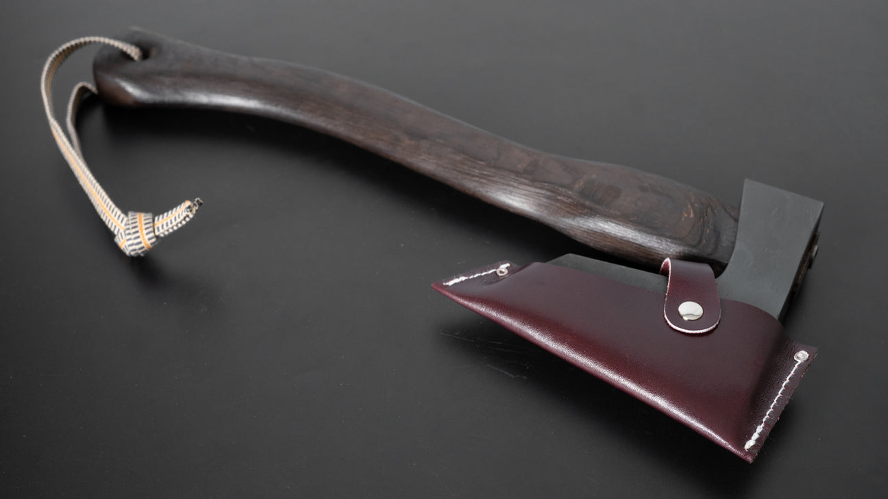 Mizuno Warikomi Jikata Ax 570g Burnt Oak Handle (Curved)