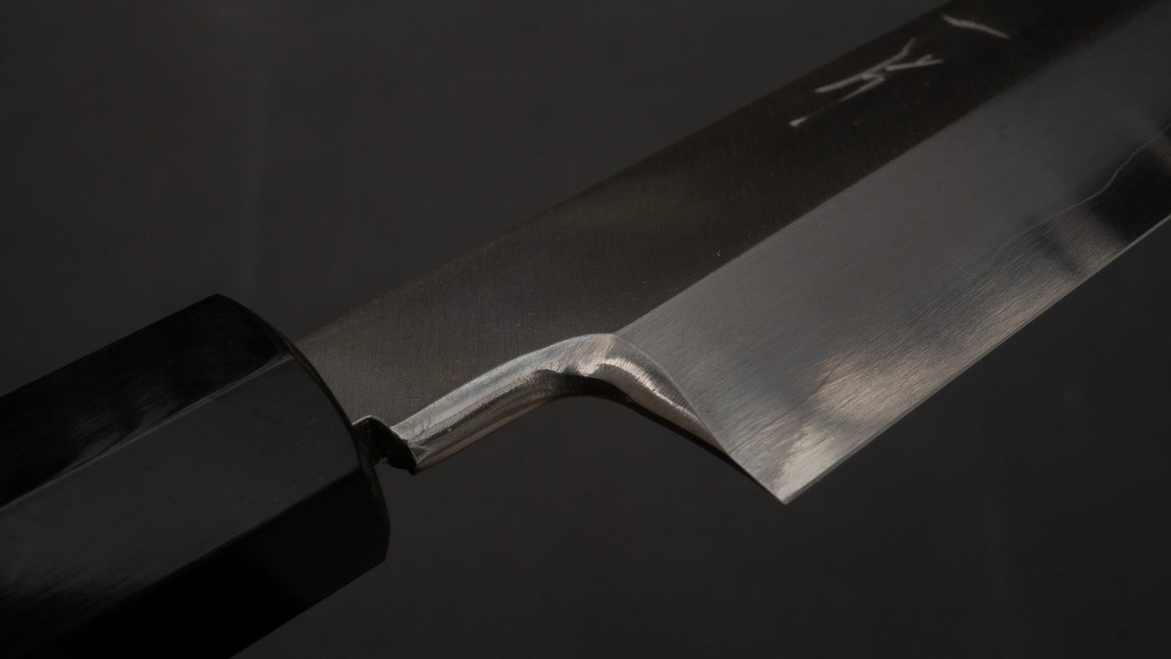 Hitohira Kikuchiyo Mosuke Silver #3 Yanagiba 300mm Ho Wood Handle (Saya)