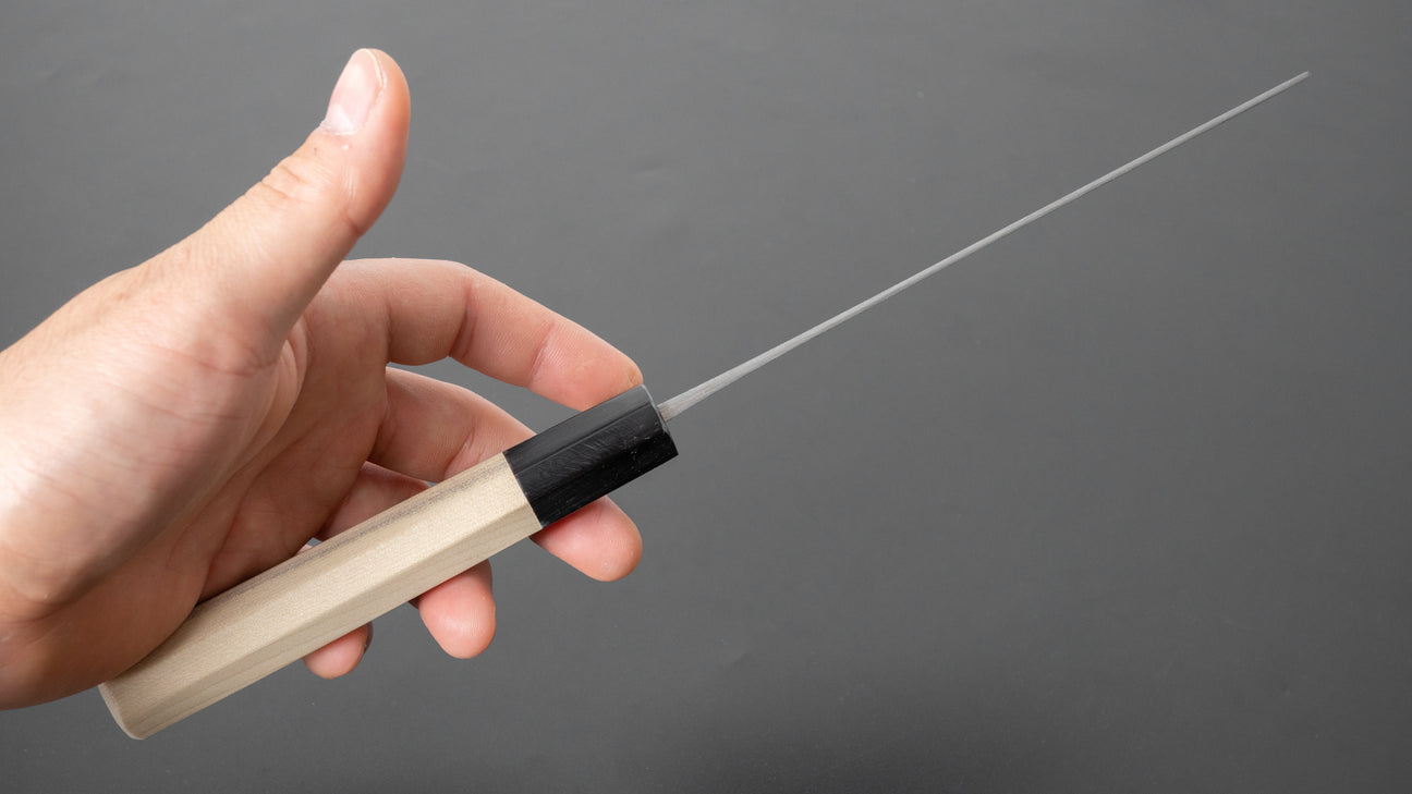 Hitohira GR Blue #2 Damascus Nakiri 150mm Ho Wood Handle