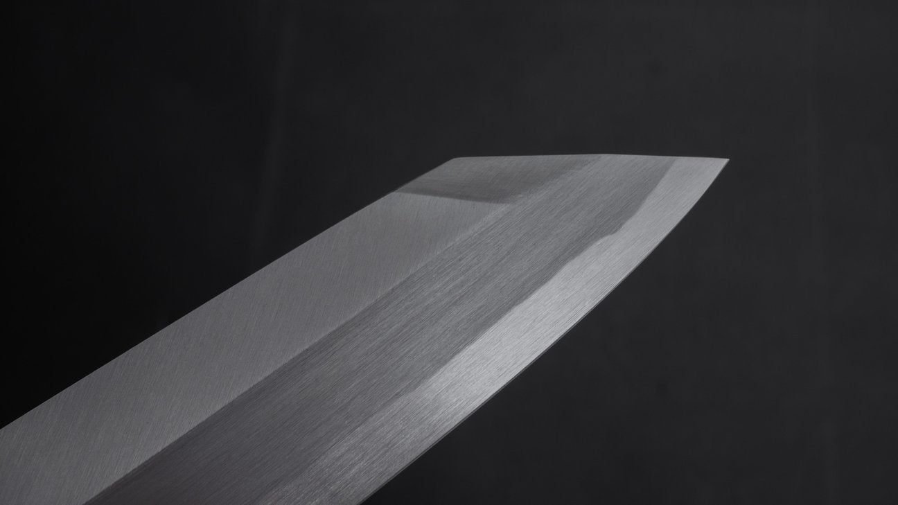 Hitohira Kikuchiyo Manzo Blue #2 Kiritsuke 240mm Ho Wood Handle (Saya)