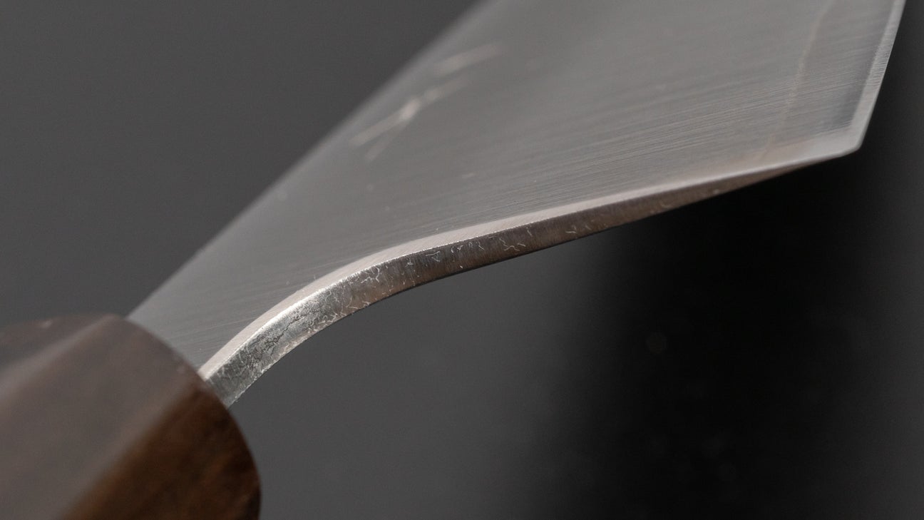 Hitohira Futana S3 Migaki Santoku 165 mm kersenhouten handvat