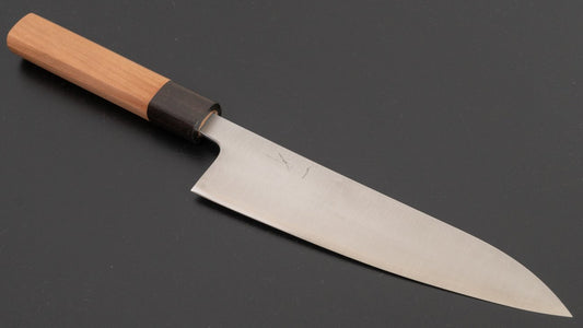 Hitohira Futana S3 Migaki Gyuto 180 mm kersenhouten handvat