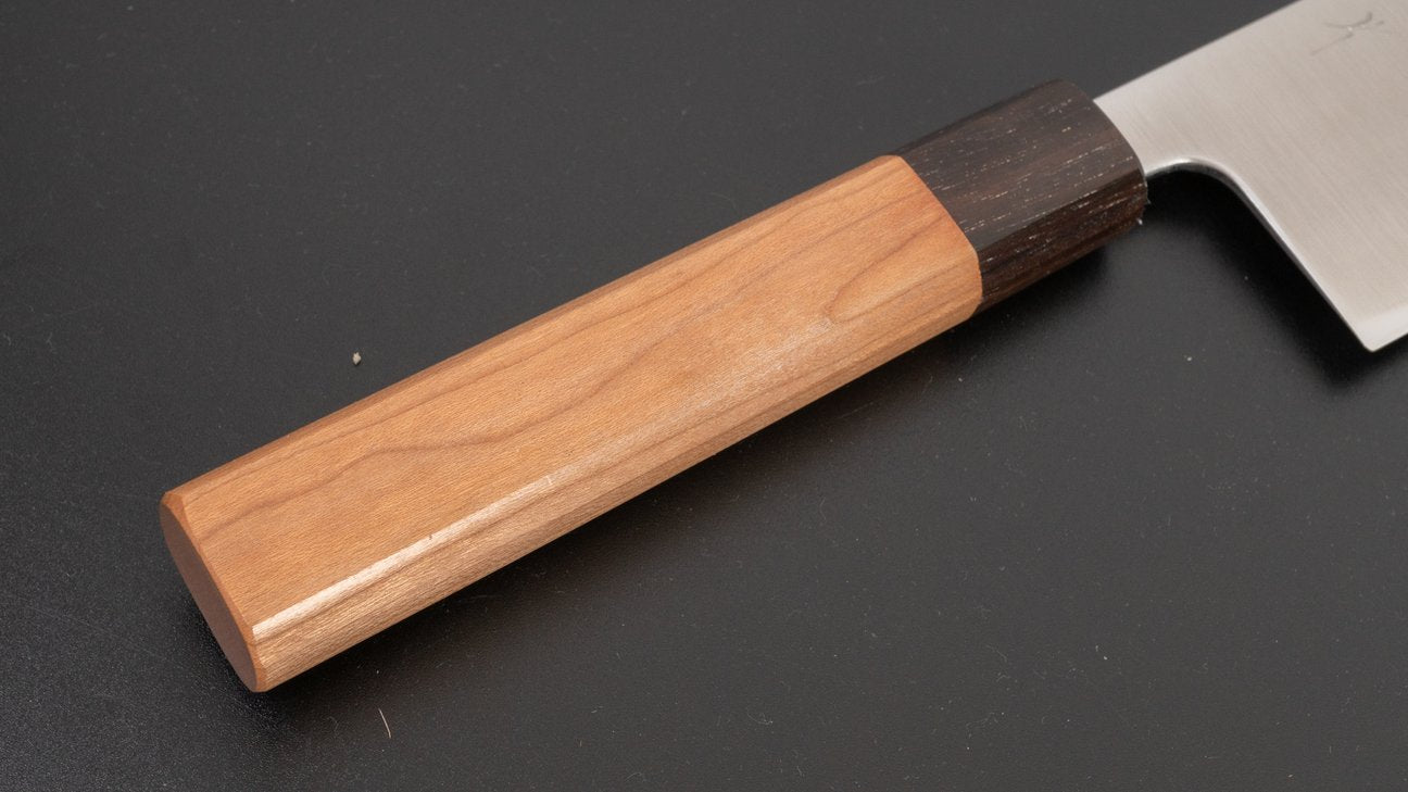 Hitohira Futana S3 Migaki Nakiri 165 mm kersenhouten handvat 