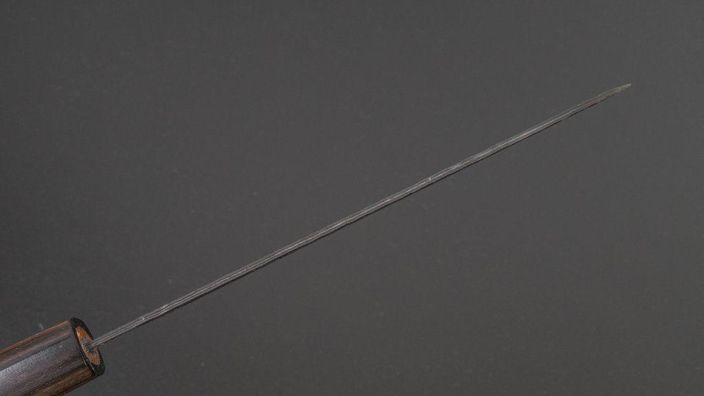 Hitohira Futana SB Kuro Tsuchime Santoku 170mm Cherry Wood Handle