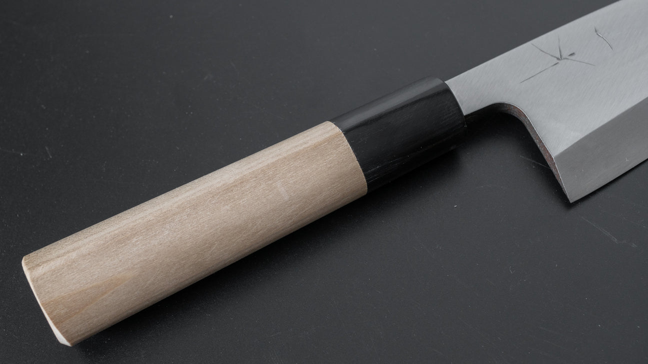 Hitohira Gorobei White #3 Deba 135mm Ho Wood Handle (D-Shape)