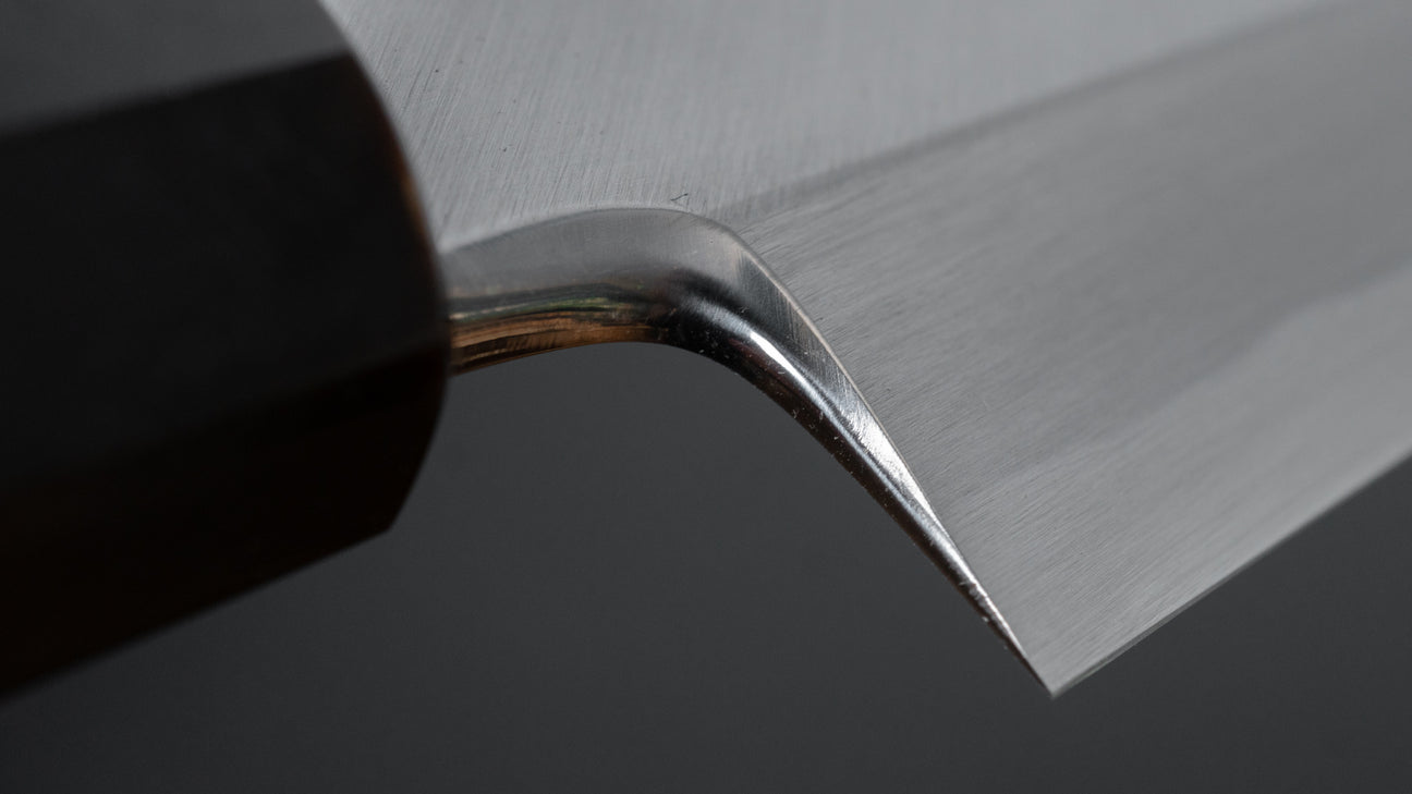 Hitohira Tanaka Manzo Wit #2 Yanagiba 300 mm Ho houten handvat (Saya)