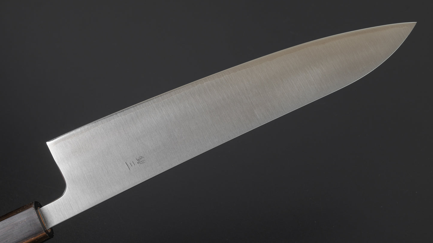 Hitohira Futana S3 Migaki Gyuto 240 mm kersenhouten handvat 