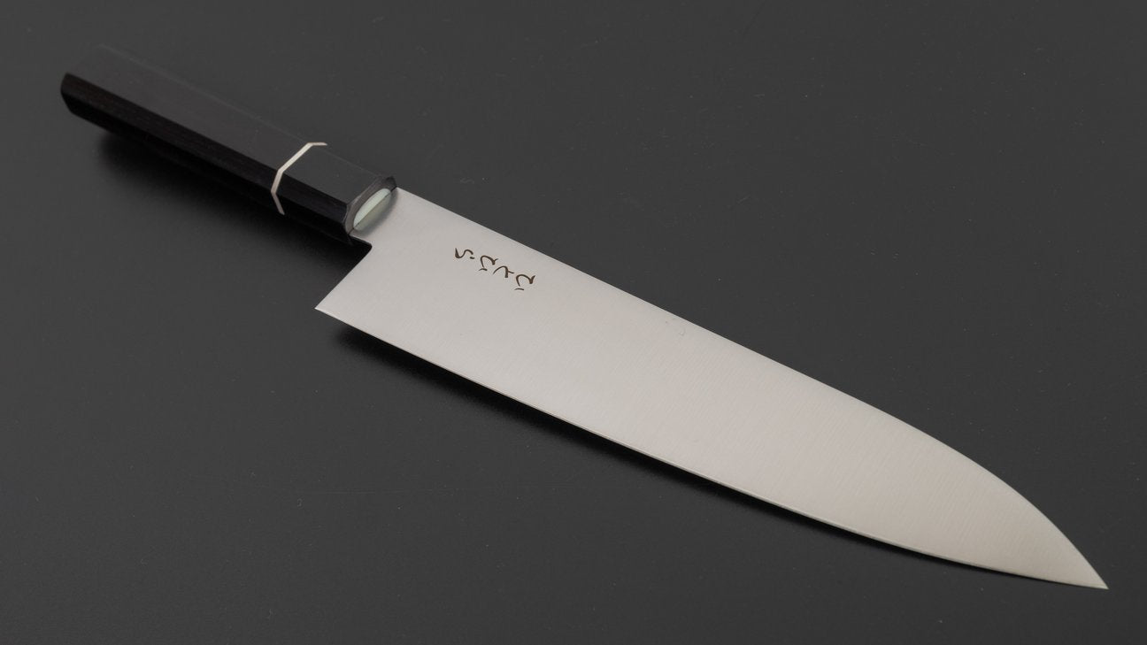 Hitohira Hiragana WS Gyuto 210mm Pakka Handle