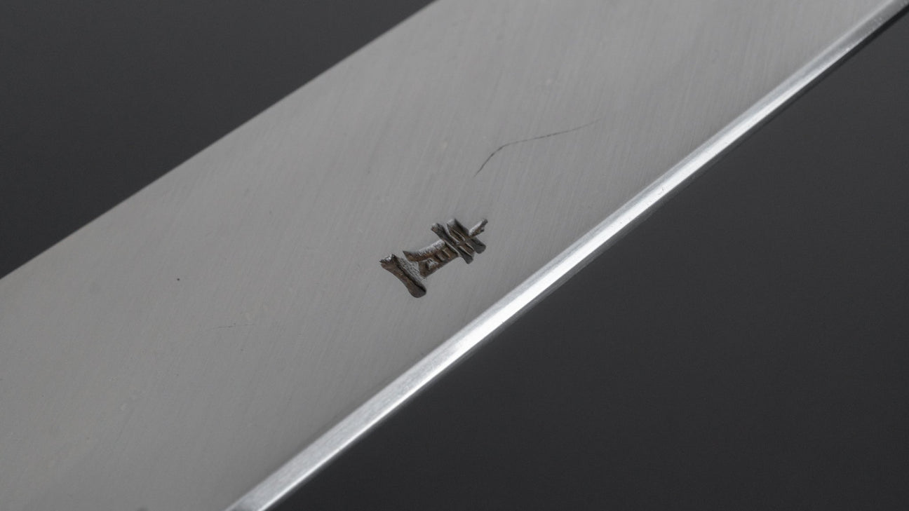 Hitohira Tanaka Mosuke Blue #1 Yanagiba 300mm Ebony Handle (Mirror Polished/ Saya)