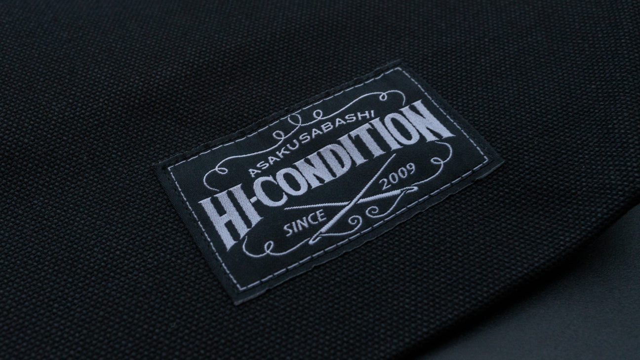 HI-CONDITION Hanpu Canpas Bag for Knife Roll Black