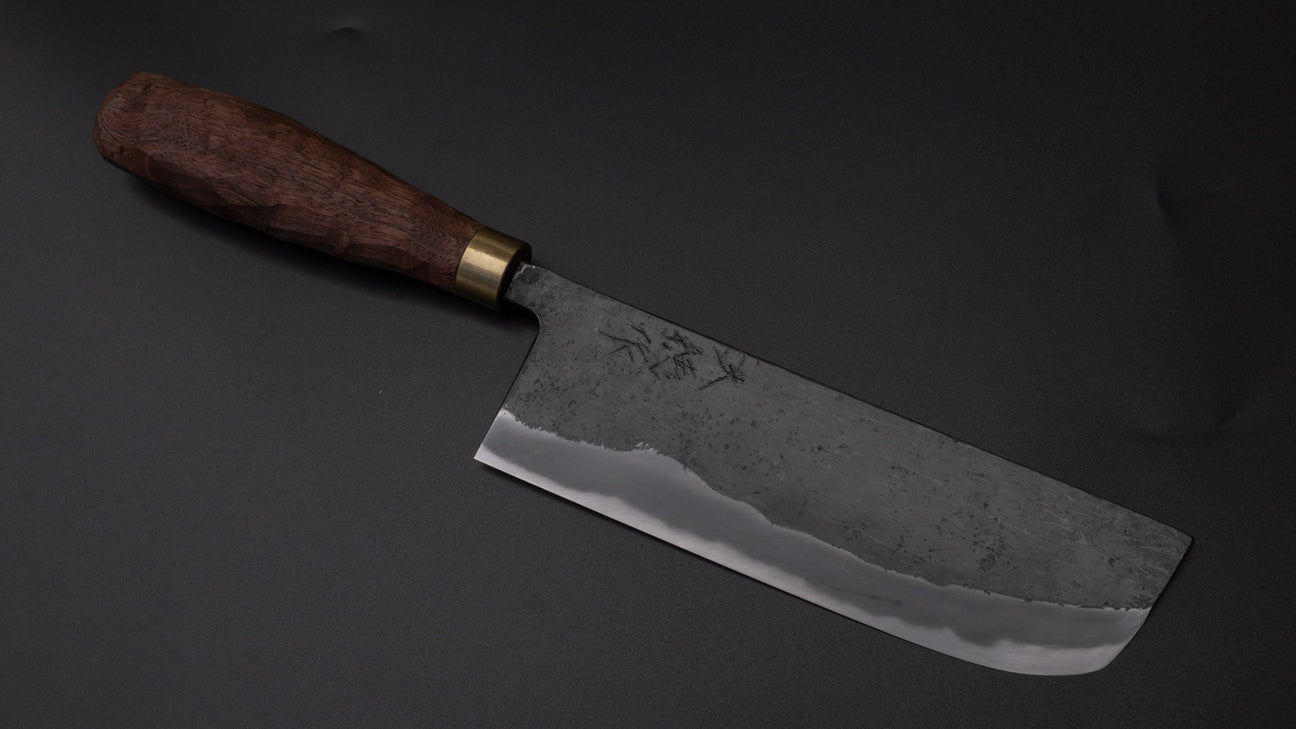 Daitoku Blue #2 Nakiri 165mm Walnut Handle