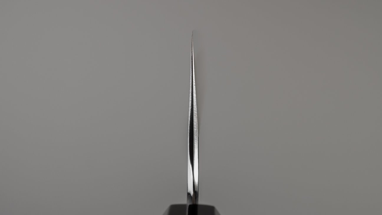 Hitohira Tanaka Kyuzo Blue #1 Migaki Gyuto 240mm Taihei Ebony Handle