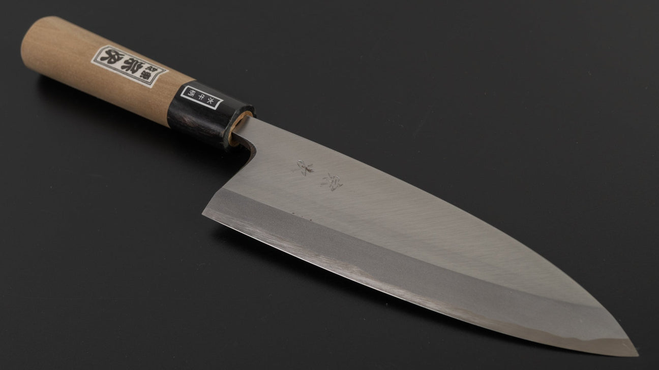 Morihei Munetsugu White #2 Deba 180mm Ho Wood Handle