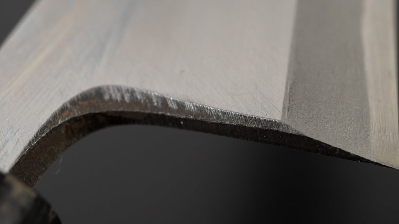 Morihei Munetsugu White #2 Deba 180mm Ho Wood Handle